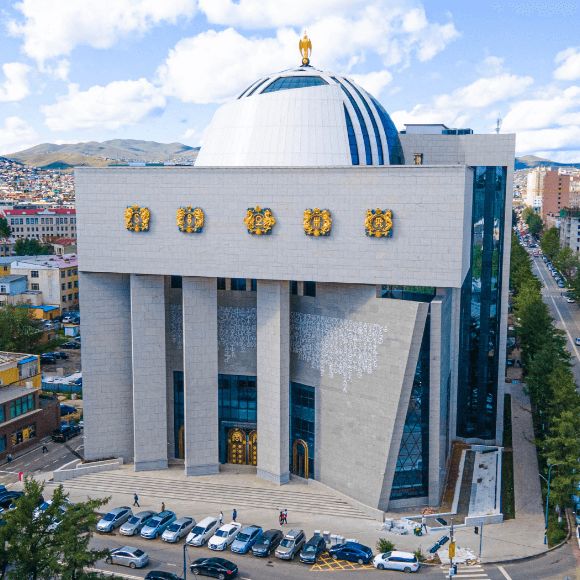 Chinggis Khaan National Museum exhibition hall