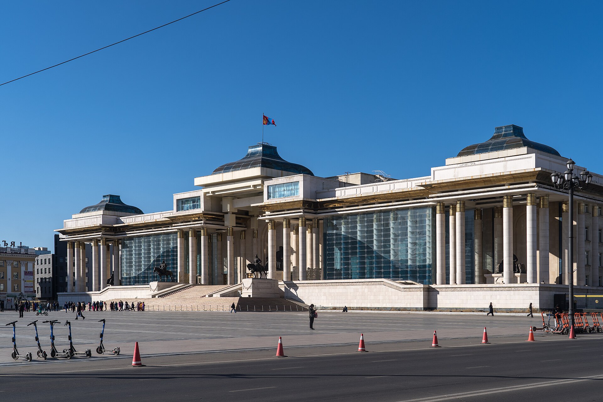 Ulaanbaatar city center