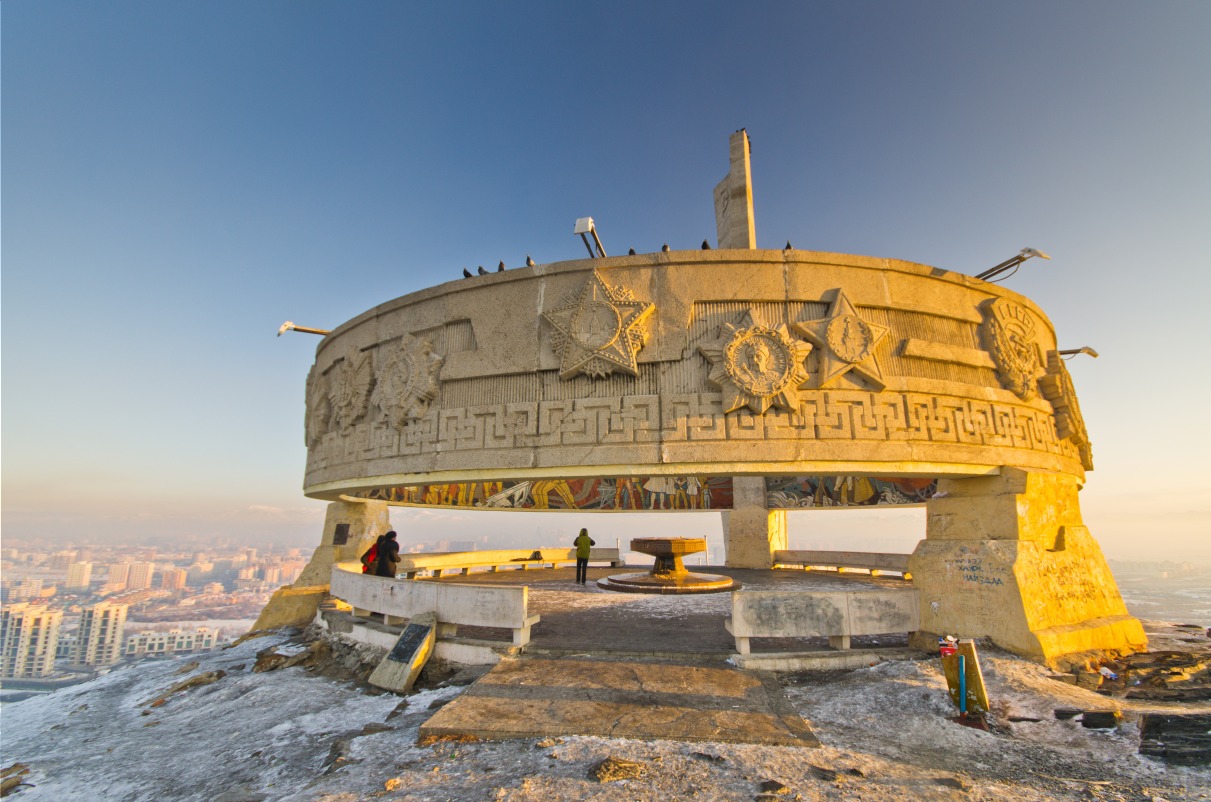 Zaisan Memorial circular structure
