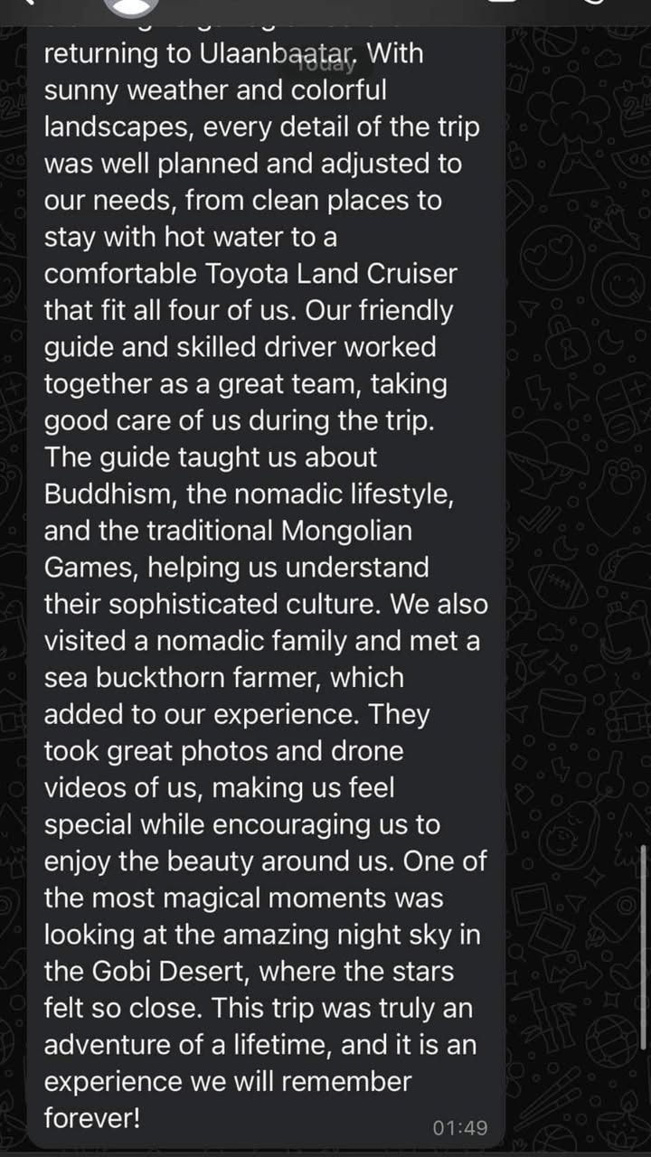 WhatsApp review screenshot 2
